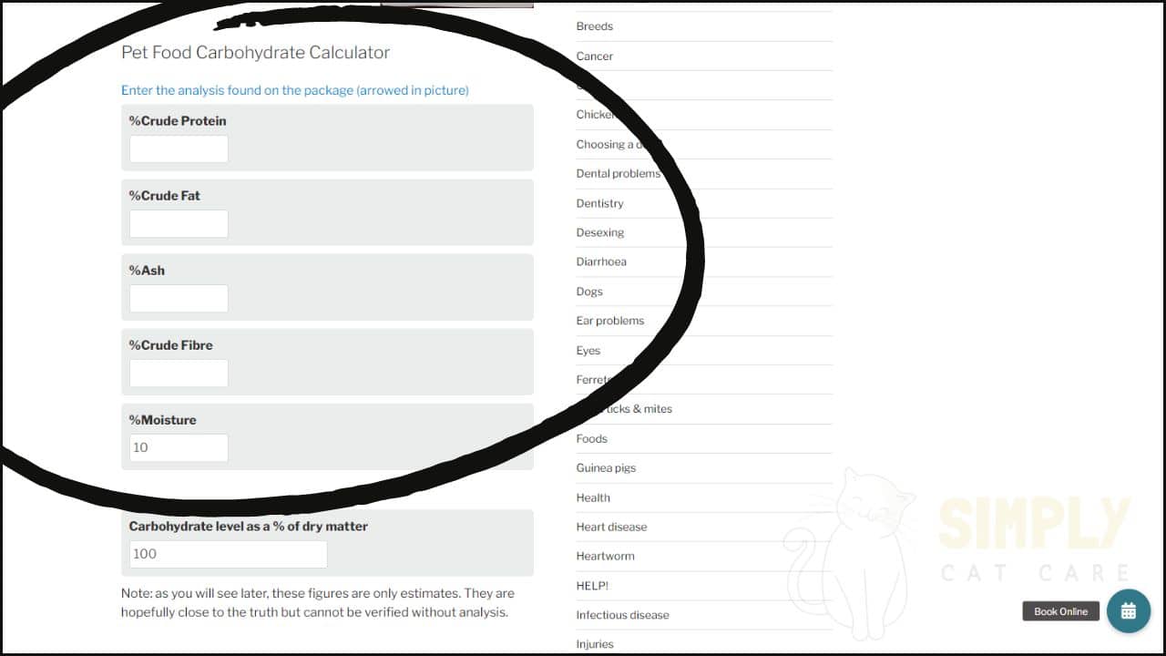 A Full Low Carb Cat Food List For Healthy Eating In 2023