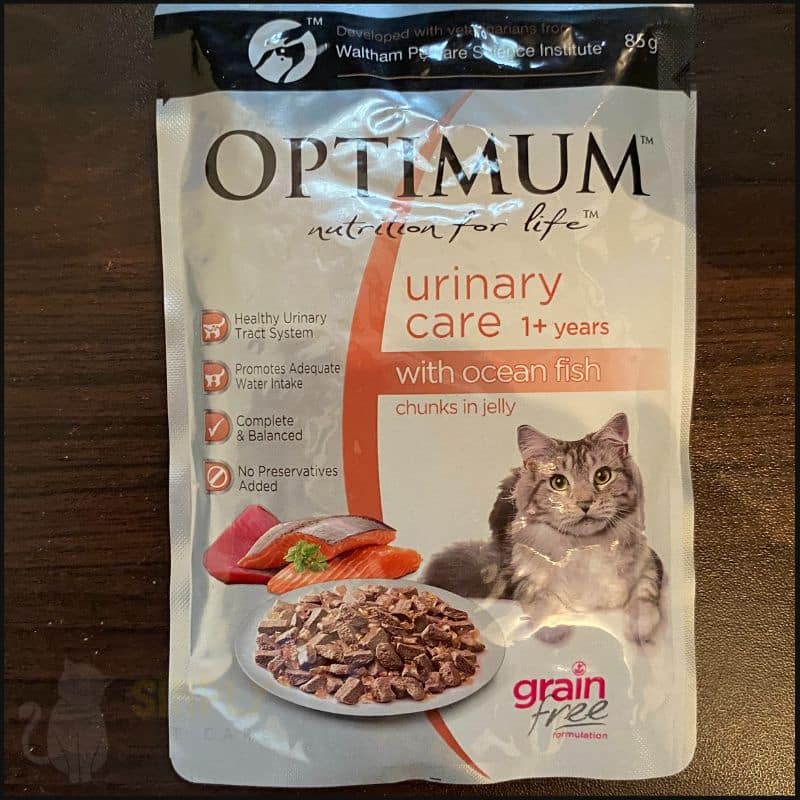 Optimum Urinary Care cat food (picture)