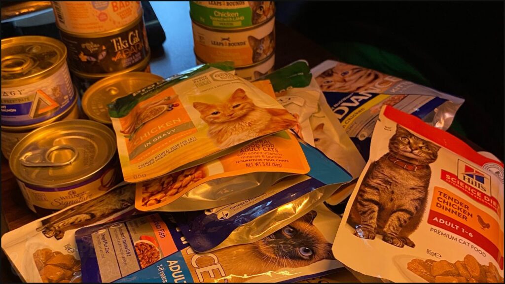 A variety of wet cat food found in Australia