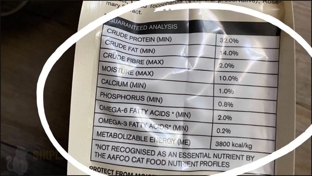 Vetalogica Naturals guaranteed analysis