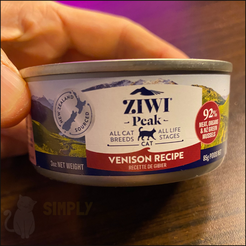 Ziwi Peak Venison Recipe cat food