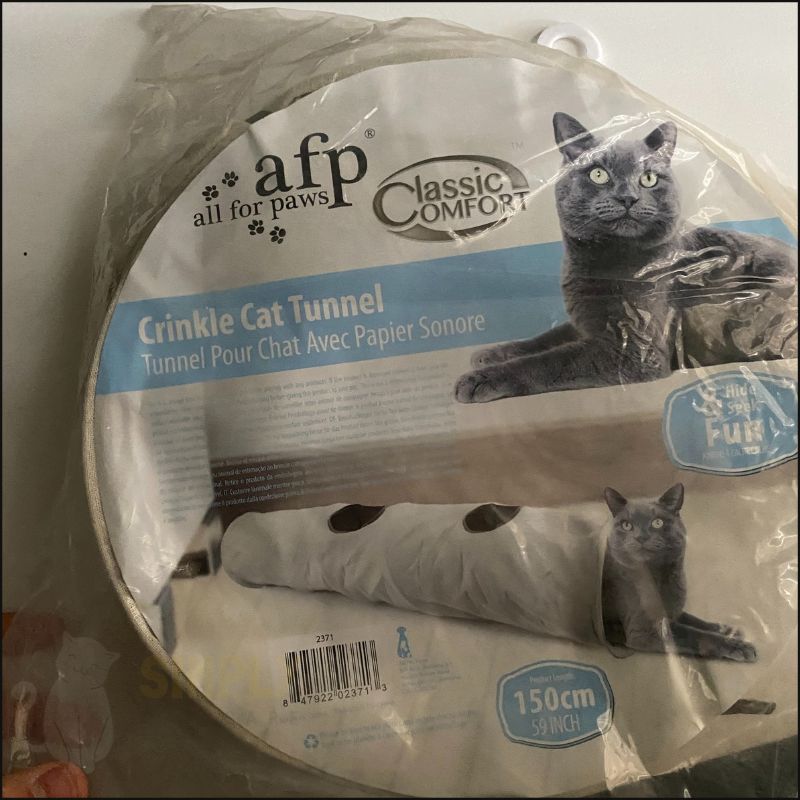 All for paws crinkle cat tunnel